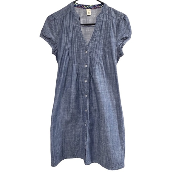 Old Navy Dresses & Skirts - Old Navy Size XS Blue Chambray Denim Dress
